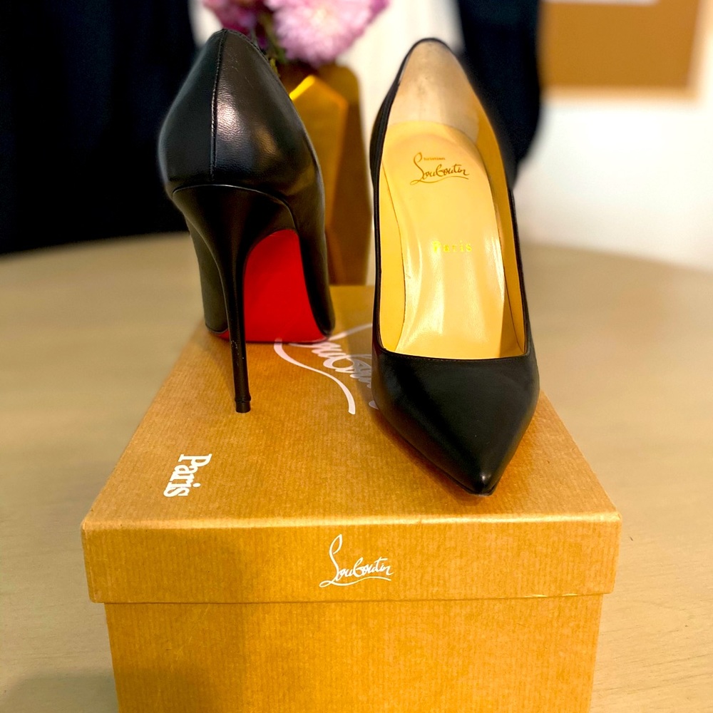A pair of Pigalle Follies Christian louboutin